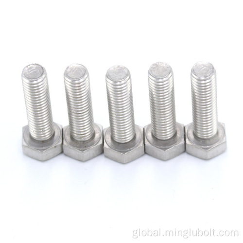 304 316A2 A4 Bolt 304 MINGLU stainless steel bolt nut Factory